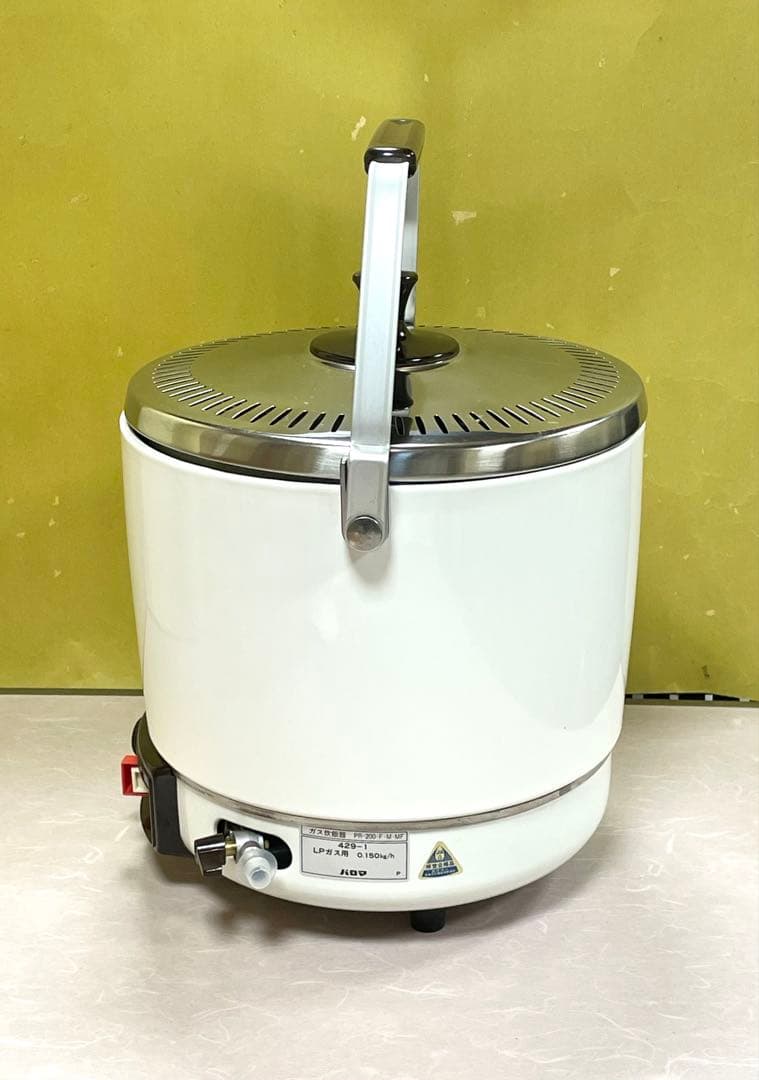 A967 未使用❗️11合保温付LPガスプロパンガスパロマガス炊飯器10合