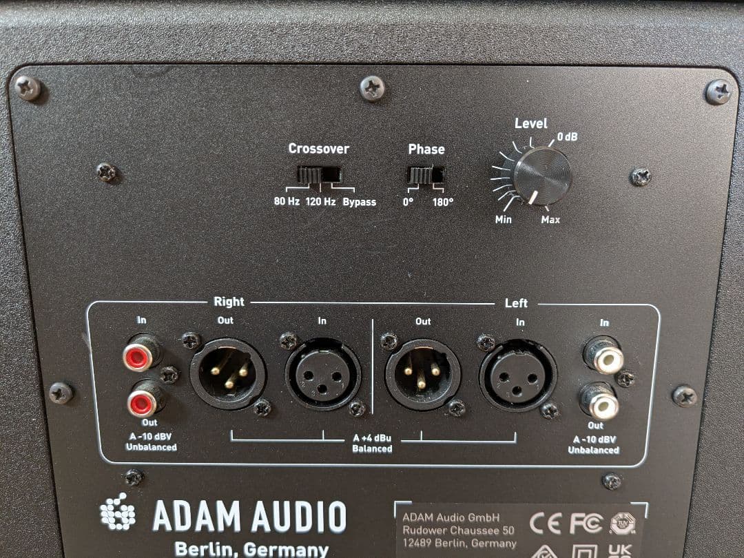 ADAM AUDIO T10S サブウーファー モニタースピーカー