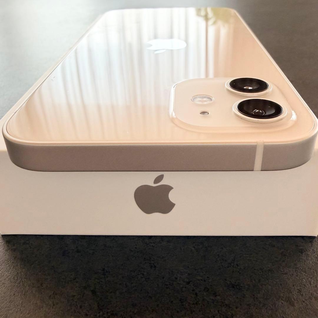 【美品】　iPhone12 64GB ホワイト SIMロックなし