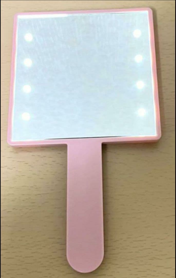 ハンドミラー LEDライト付き 17kg イチナナキログラム