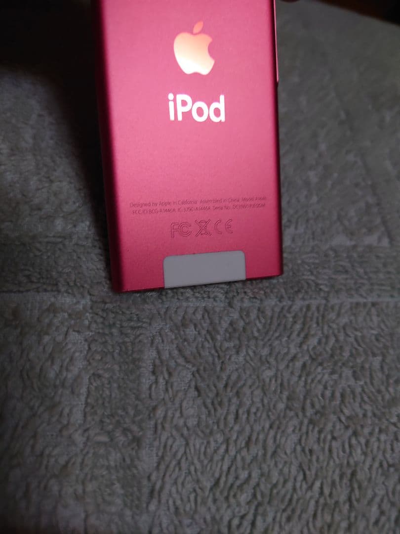 動作品 apple ipod nano ピンク 16GB A1446