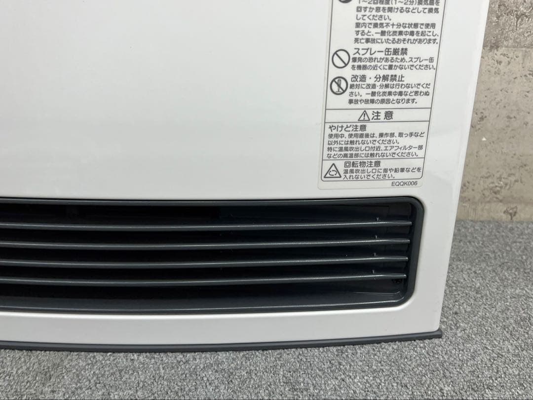 美品　動作保証　ノーリツ ガスファンヒーターGFH-4003S LPガス　15畳