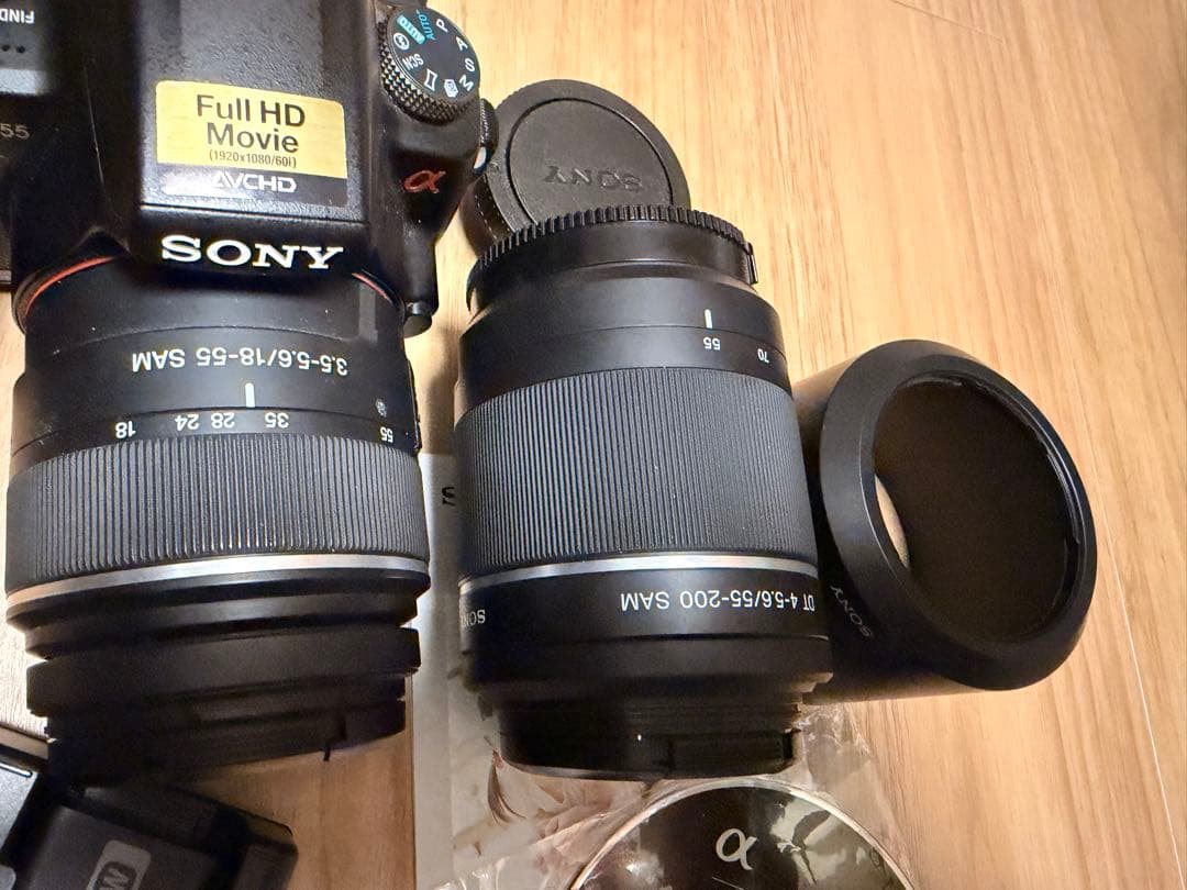 SONY α55 レンズ2本セット