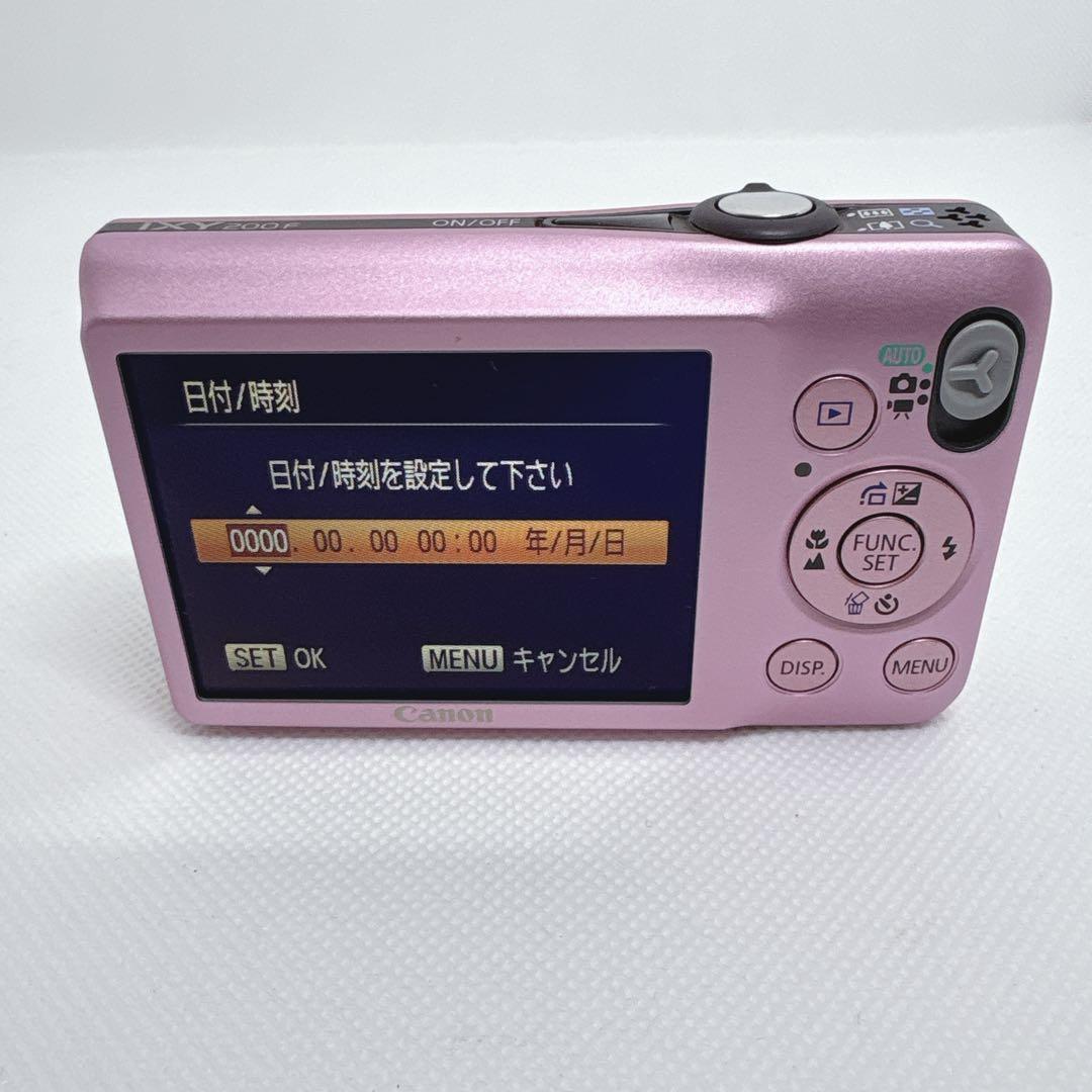 【極美品】完品 動作品 CANON IXY 200F ピンク キャノン イクシー