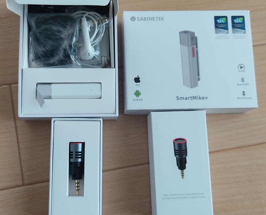 SabineTek SmartMike+ 充電式ワイヤレスマイク