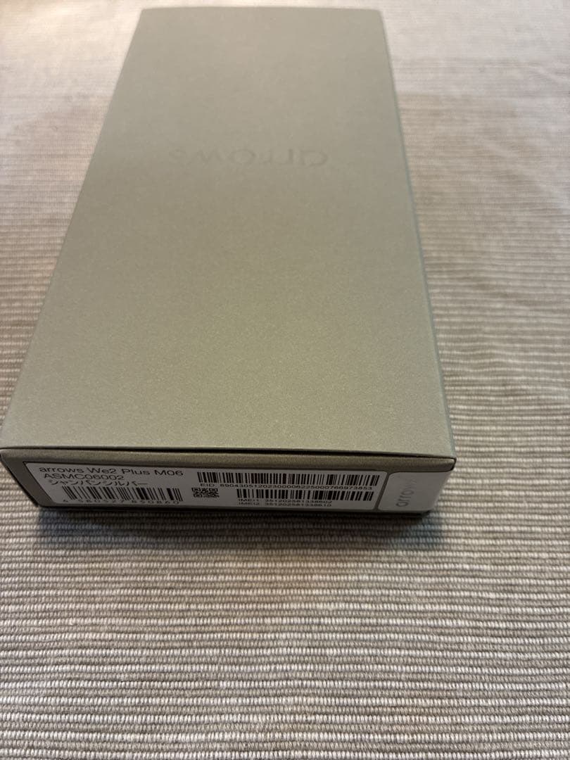 値下◎【新品】iij限定 RAM12GB arrows we2 plus M06