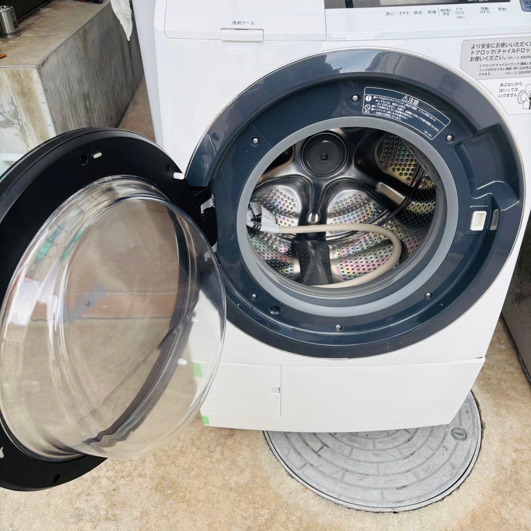日立 10/6kgドラム式洗濯機 BD-S3800L 2016年製