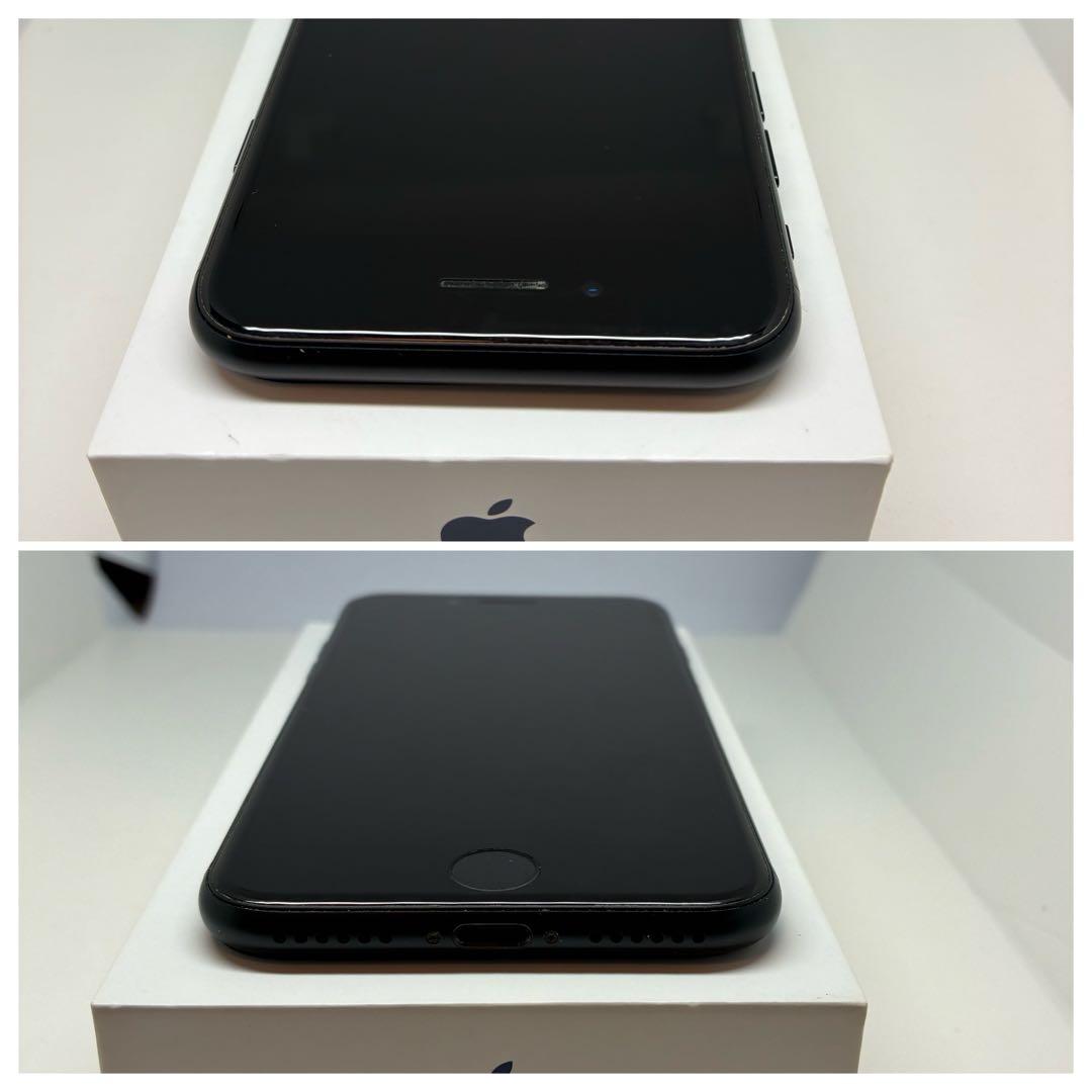 【極美品】iPhoneSE3 64GB 黒　SIMフリー　新品バッテリー