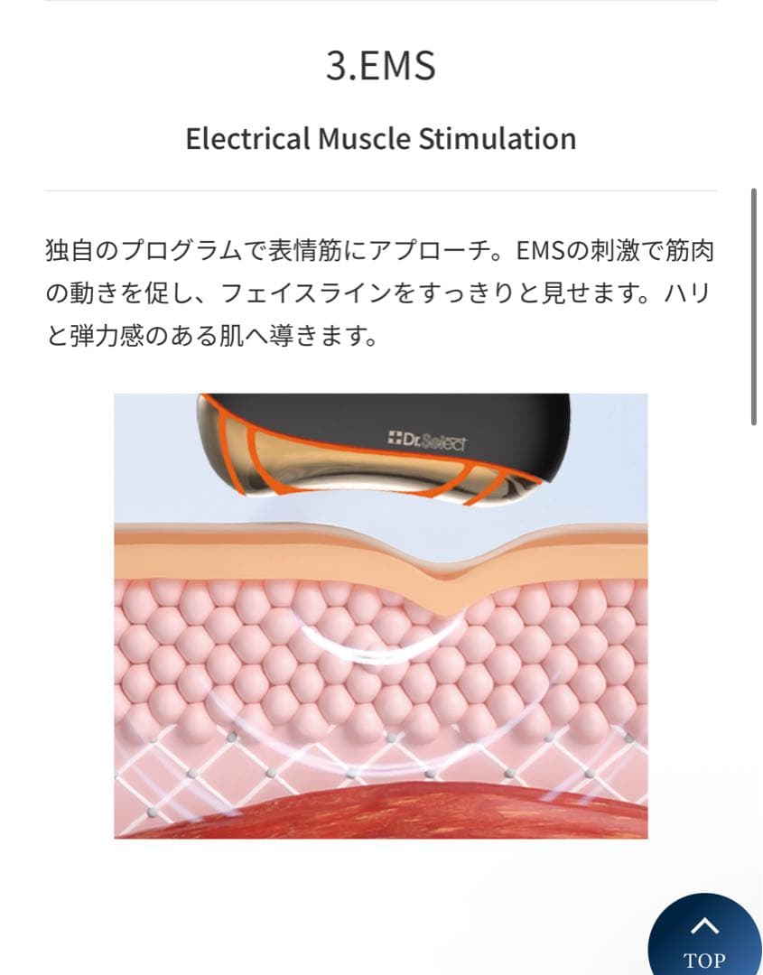ドクターセレクト　リフティーク 美顔器