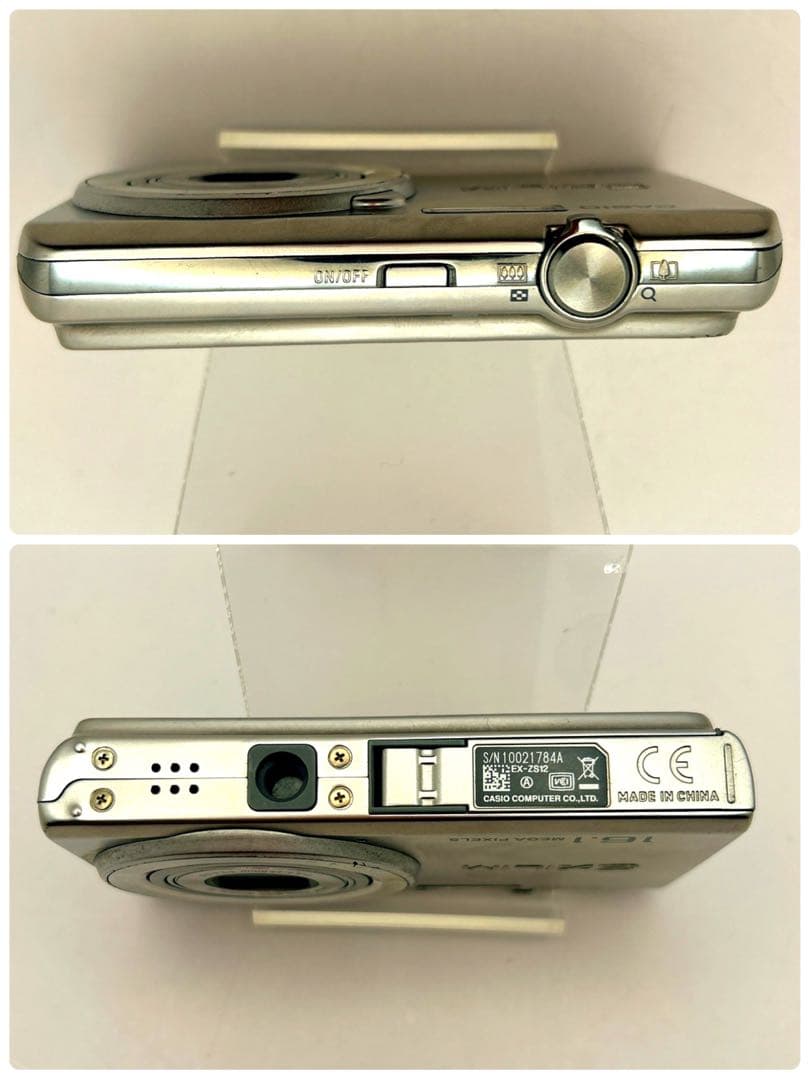 CASIO EXILIM EX-ZS12 16.1MP シルバー　訳あり