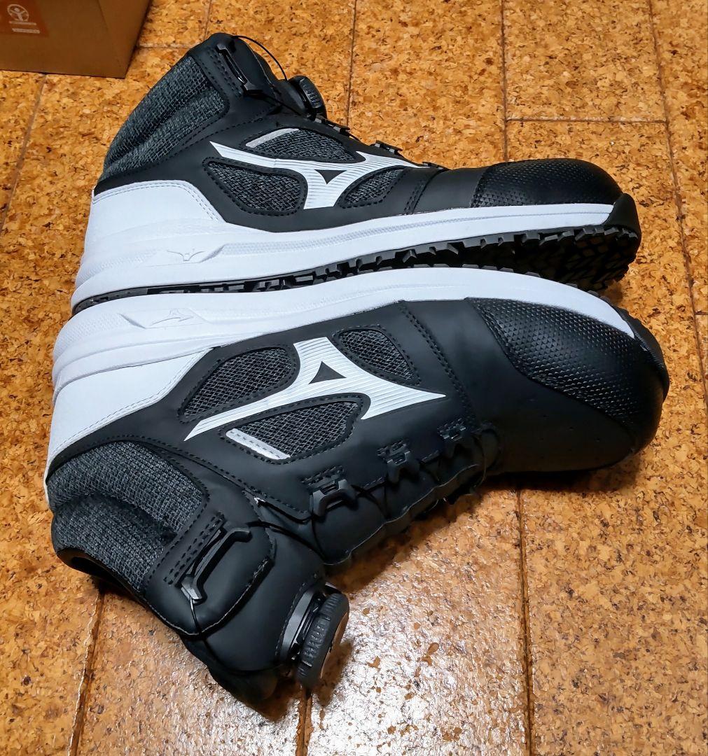 最終値下げ中 MIZUNO オールマイティ黒 26㎝安全靴 LSⅡ73M BOA