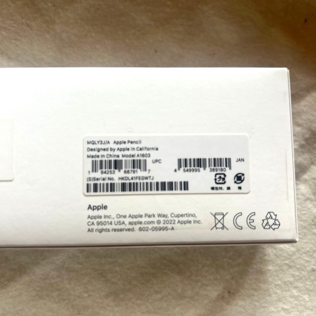 Apple Pencil ホワイト　第一世代　USB-C 純正品　ペン先