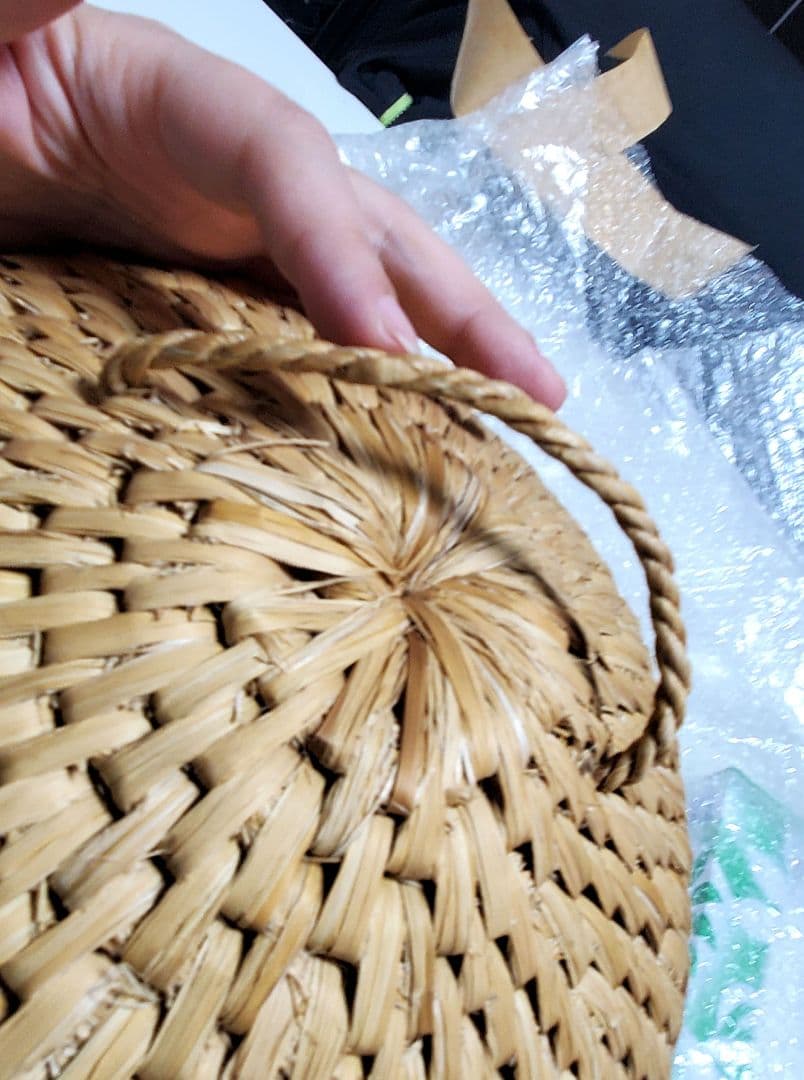 【未使用品】猫つぐら　長野伝統工芸品
