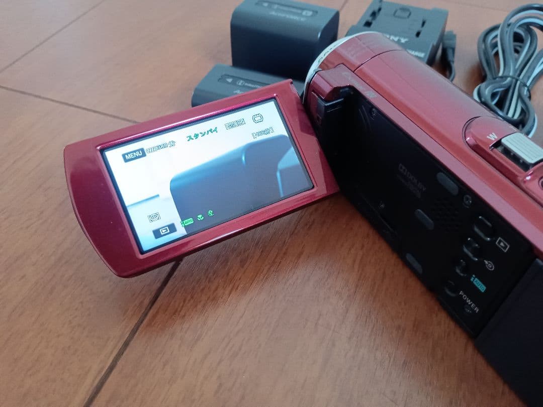SONY HDR-CX170 ビデオカメラ本体 バッテリー3個付き