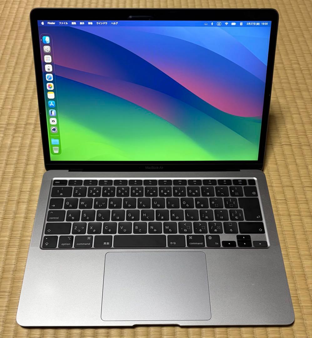 M1 MacBook Air 13インチ (メモリ8GB SSD 512GB)