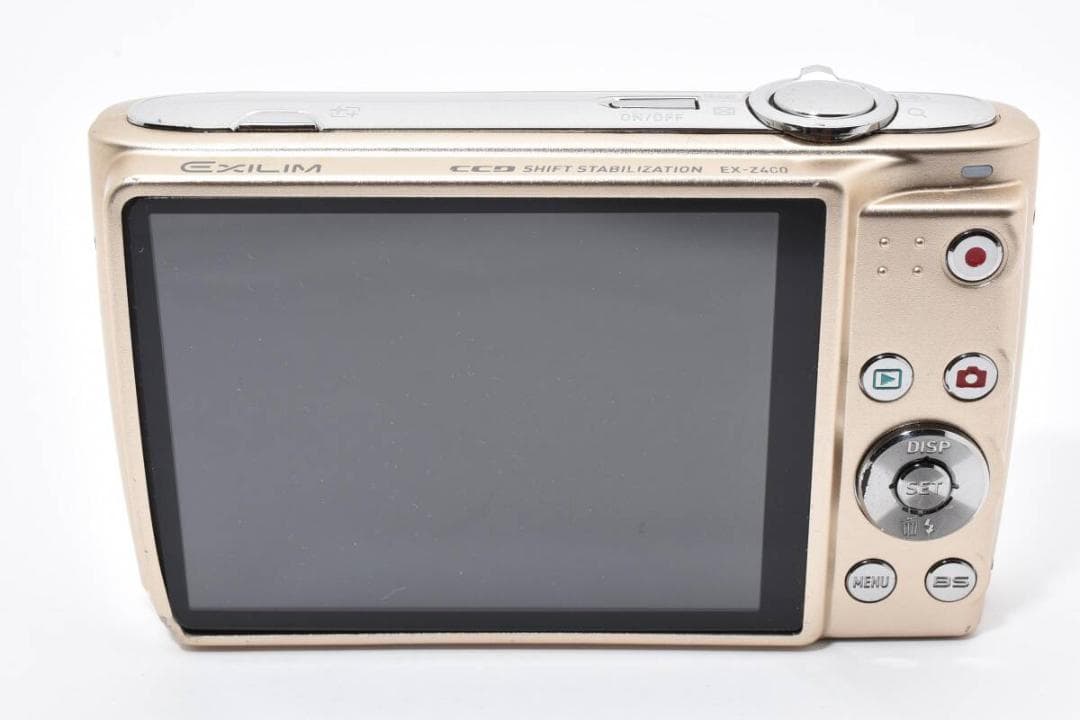 カシオ　CASIO EXILIM EX-Z400 ゴールド ＃A468