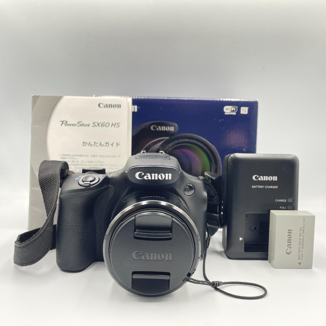 【動作品・備品元箱付】Canon powerShot SX60 HS