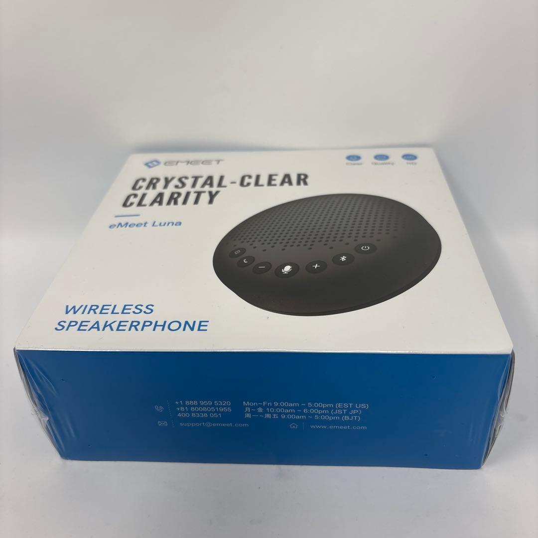 EMEET Luna スピーカーフォン Bluetooth 会議用マイク 新品