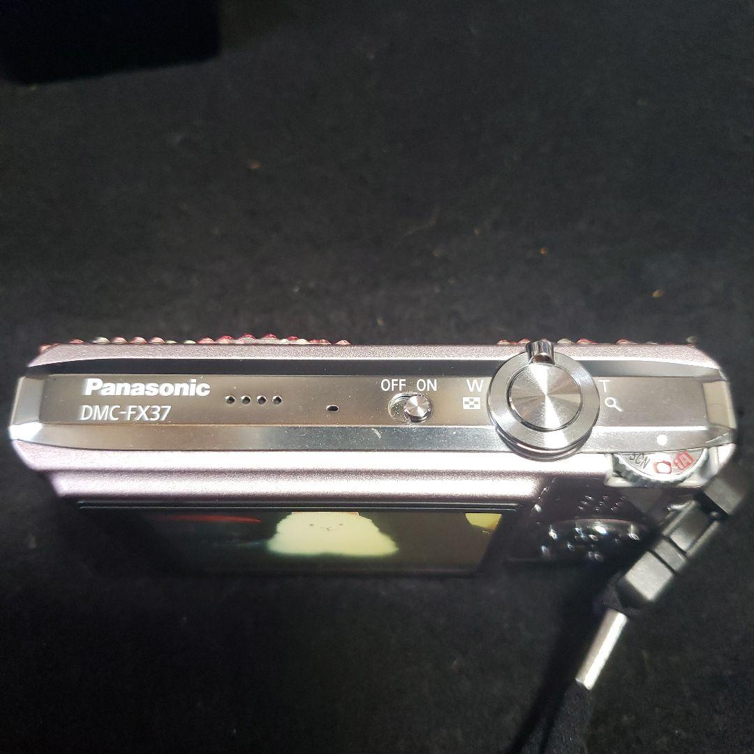 Panasonic DMC-FX37 ストーン装飾カメラ