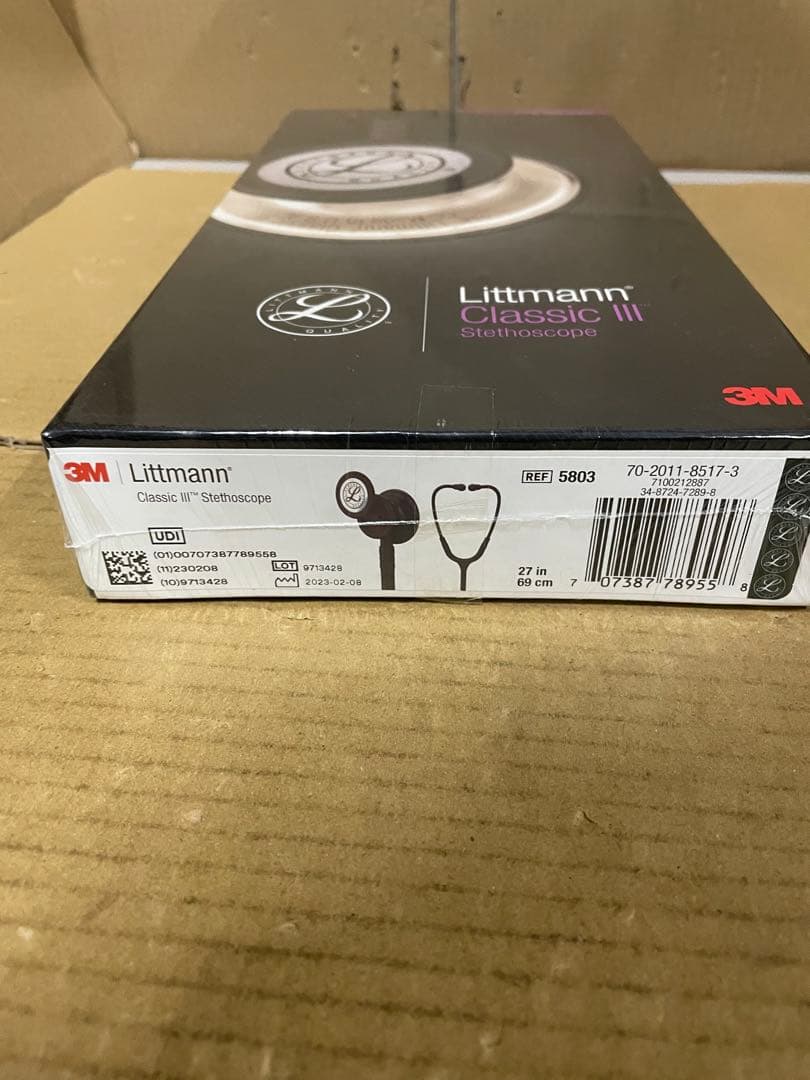 リットマン ステソスコープ クラシックIII ブラック5803 MKさん専用