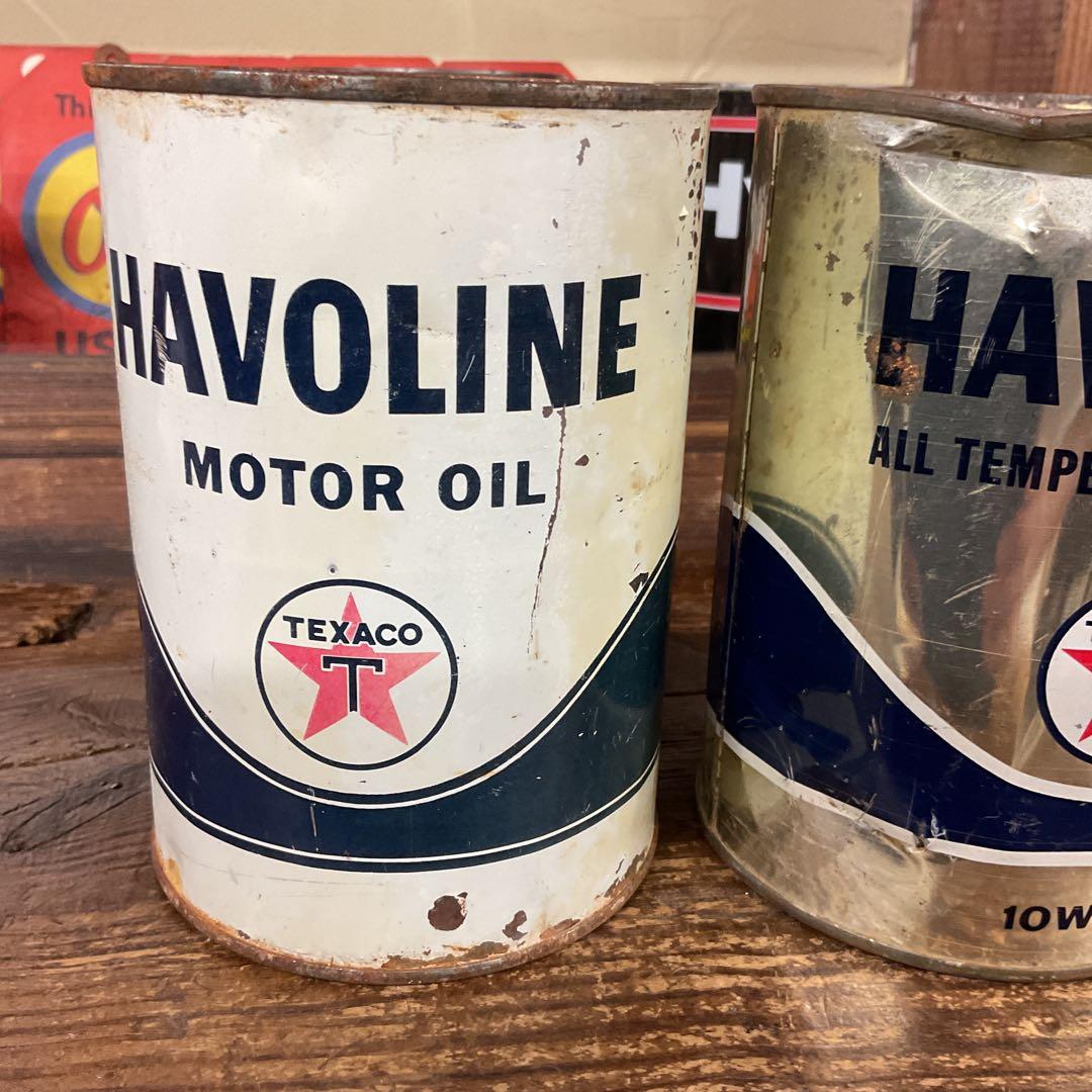 USA TEXACOオイル缶