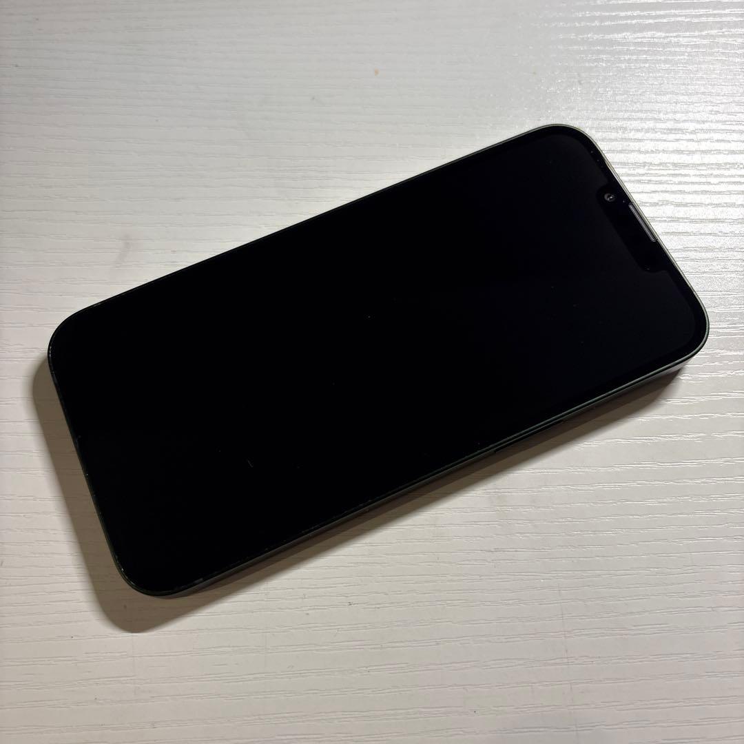 iPhone13 256GB グリーン SIMフリー 極美品