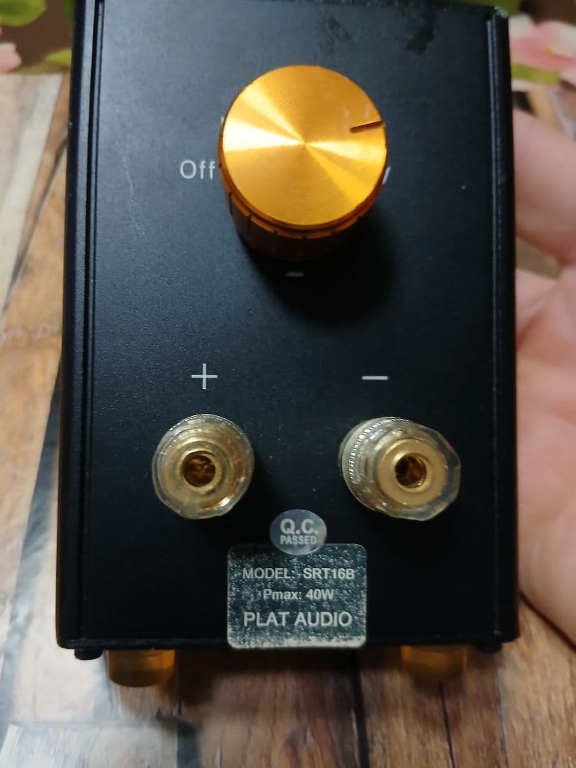 PLAT AUDIO SRT16B 真空管アンプ 本体2つ
