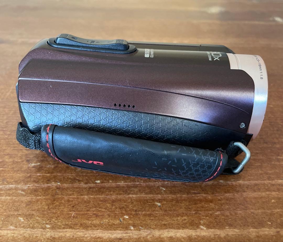 JVC エブリオ ビデオカメラ 箱、説明書、保証書、アダプタ、USBケーブル付属