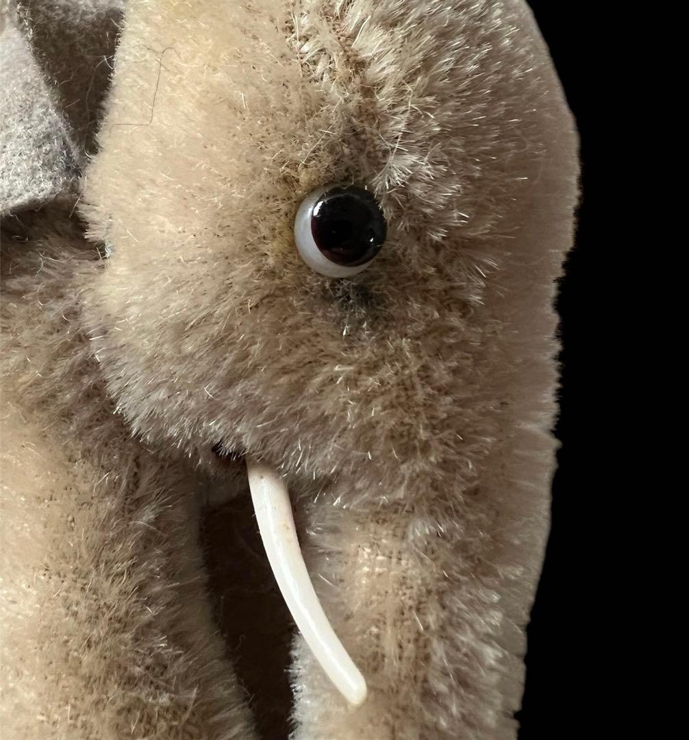 Steiff ゾウ ぬいぐるみ　ヴィンテージ　60年代 ✴︎コレクターアイテム