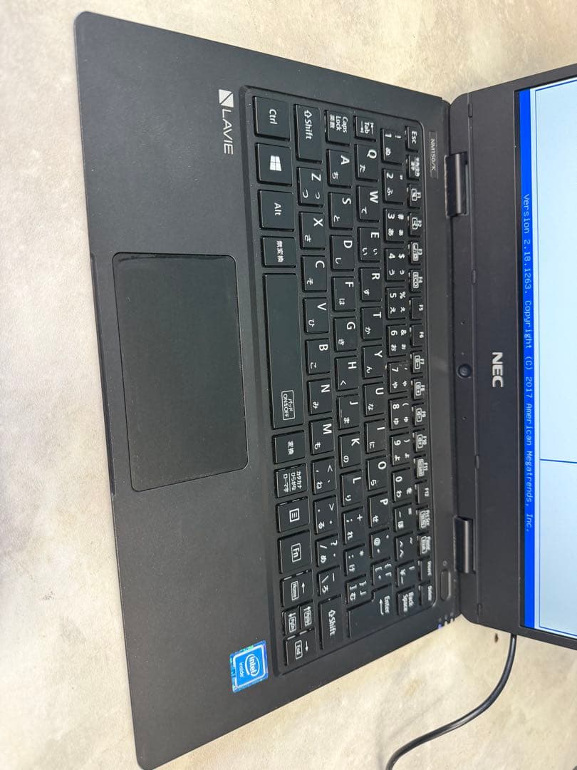 NECノートPC NM150KAB 12.5型 フルHD ACアダプター付き