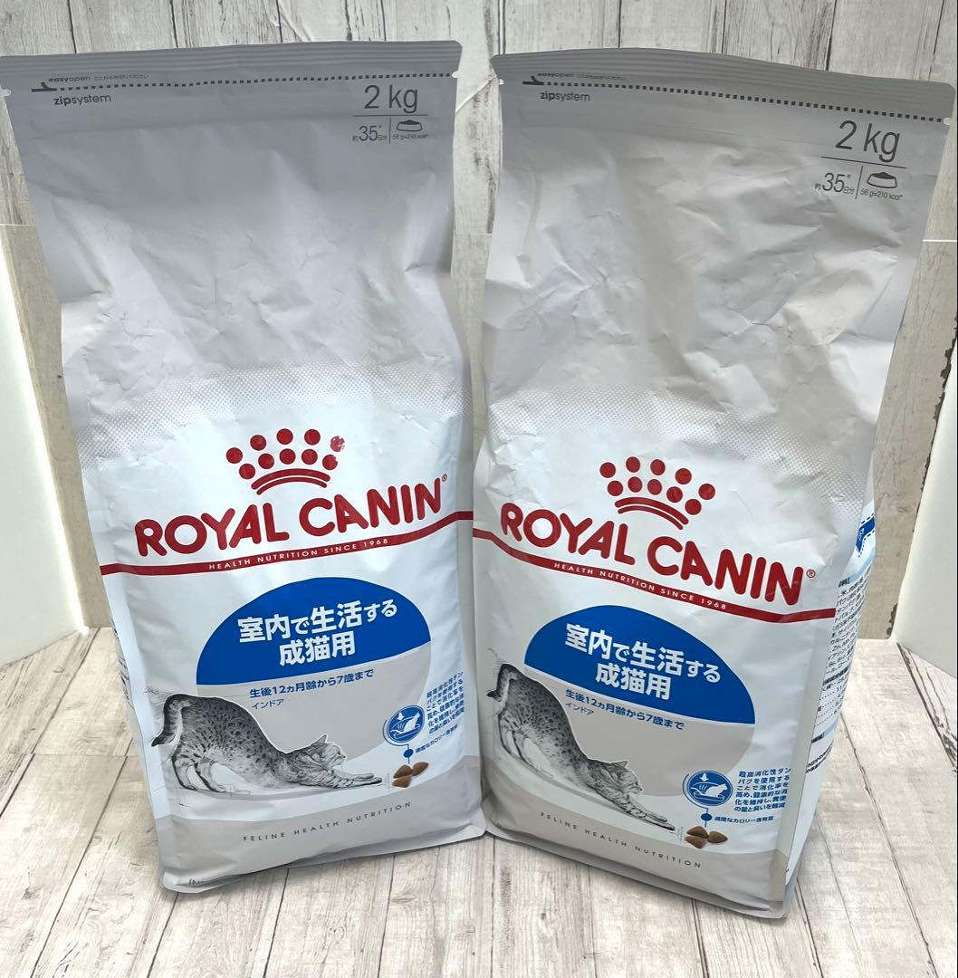 ２kg 猫　ドライフード　インドア用 ロイヤルカナン 室内猫用