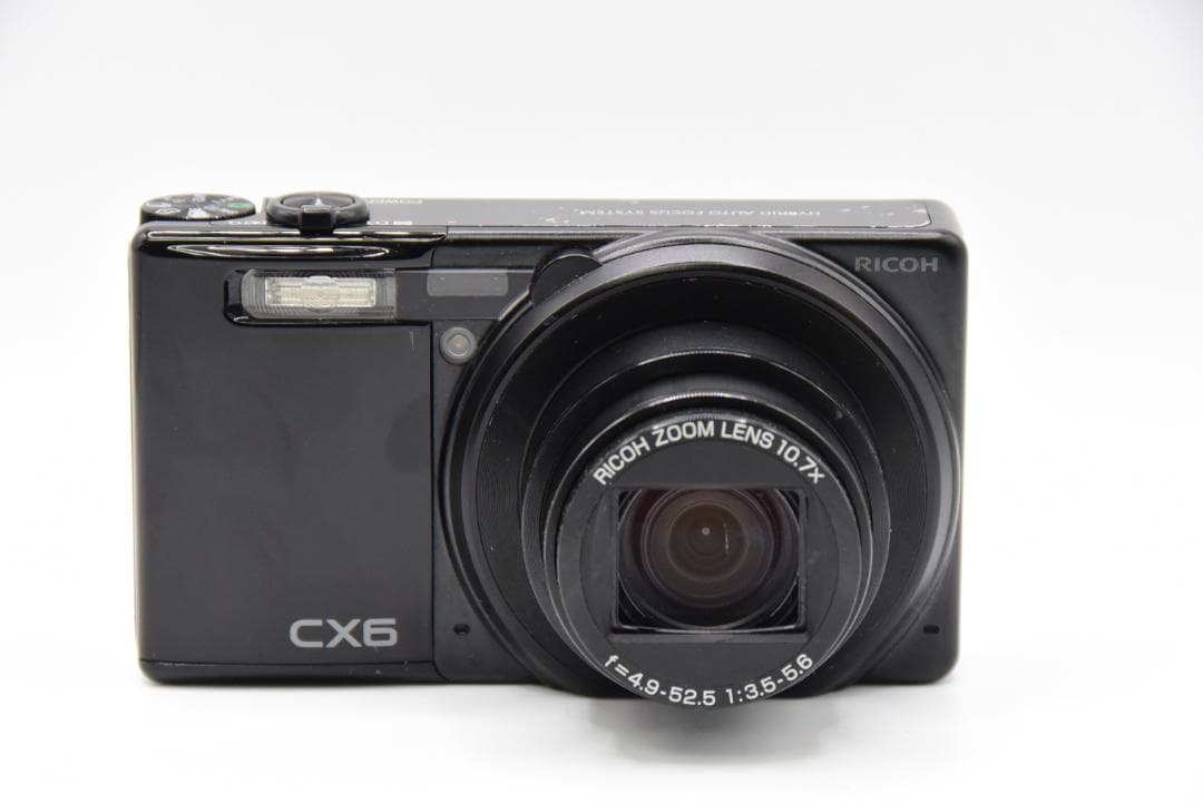 リコー RICOH CX6 ブラック《動作OK》