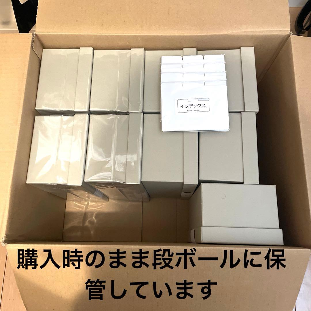 新品✨Kenohi-Box 9箱 グレージュ 写真収納ボックス インデックス24
