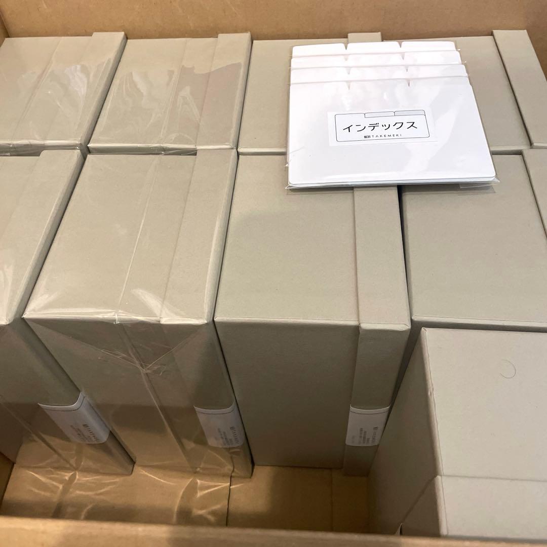 新品✨Kenohi-Box 9箱 グレージュ 写真収納ボックス インデックス24