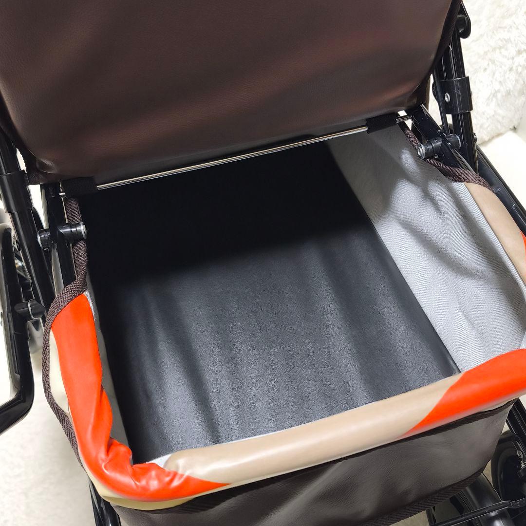 シルバーカー 手押し車 座れる ブレーキ付 送料無料 ボックスタイプ 美品