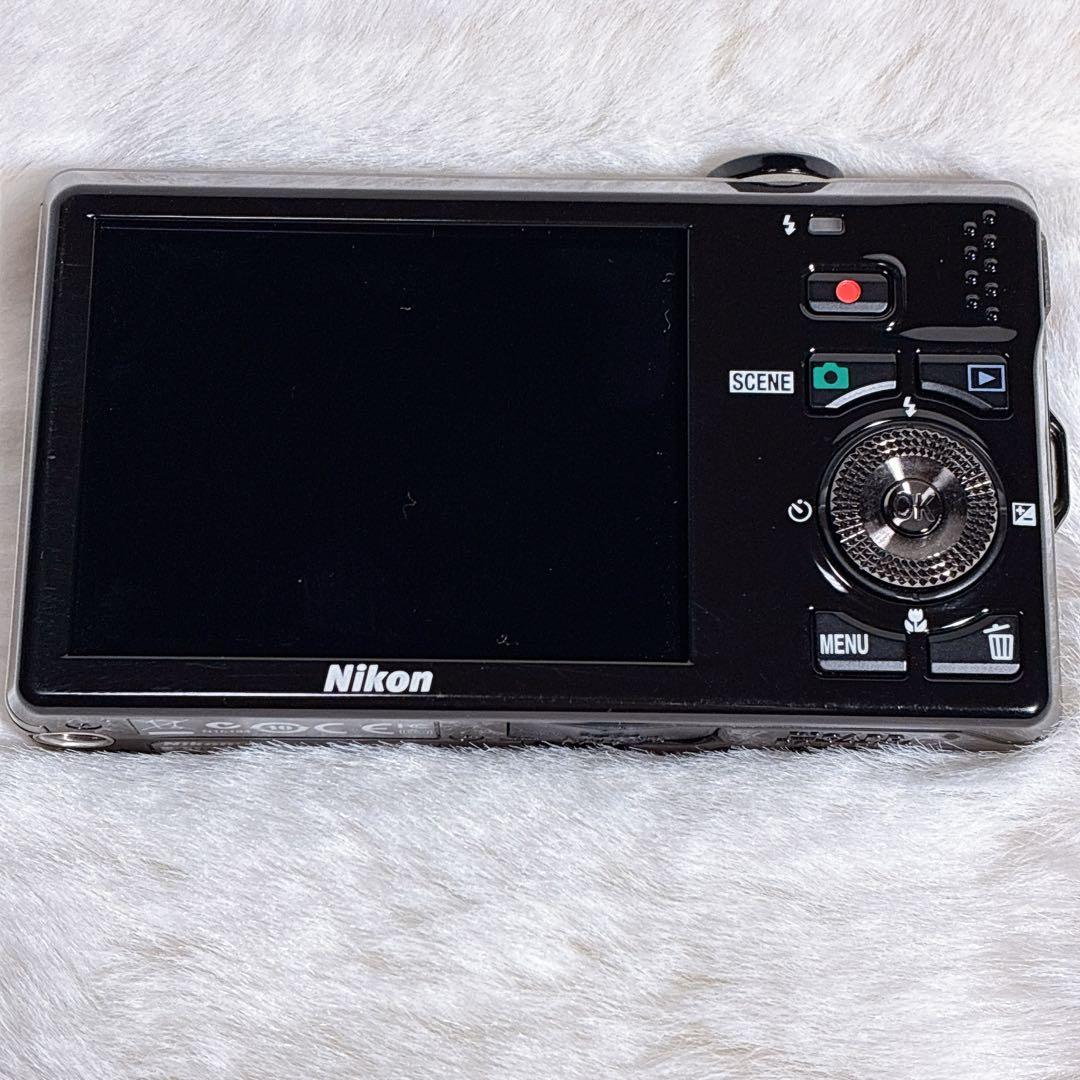 【付属品完備 すぐ使える】Nikon COOLPIX S6000 ブラック