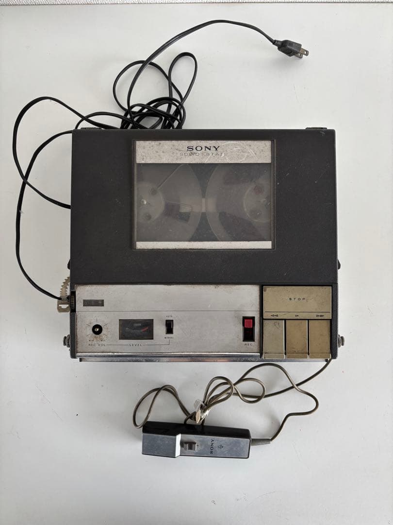 昭和レトロ ソニー オーディオ機器 テープ レコーダー TC-800 SONY