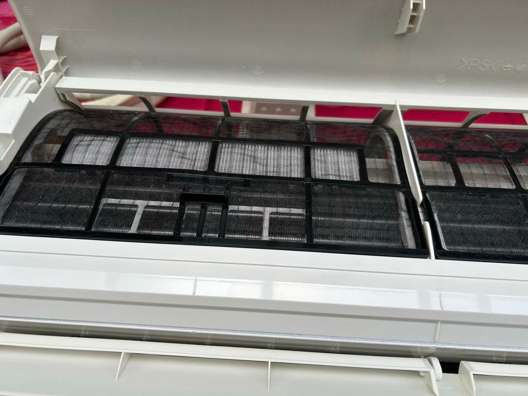 【美品】Panasonic Eolia エアコン 本体 室外機　6畳用