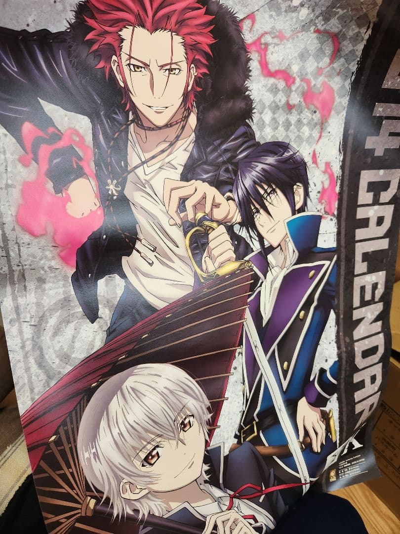 アニメ K 2014年 カレンダー ポスター