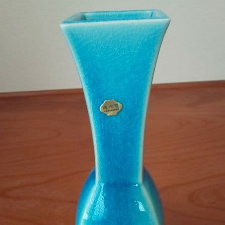 A 16     茶道      花入・清水焼  ( 新品未使用品 )