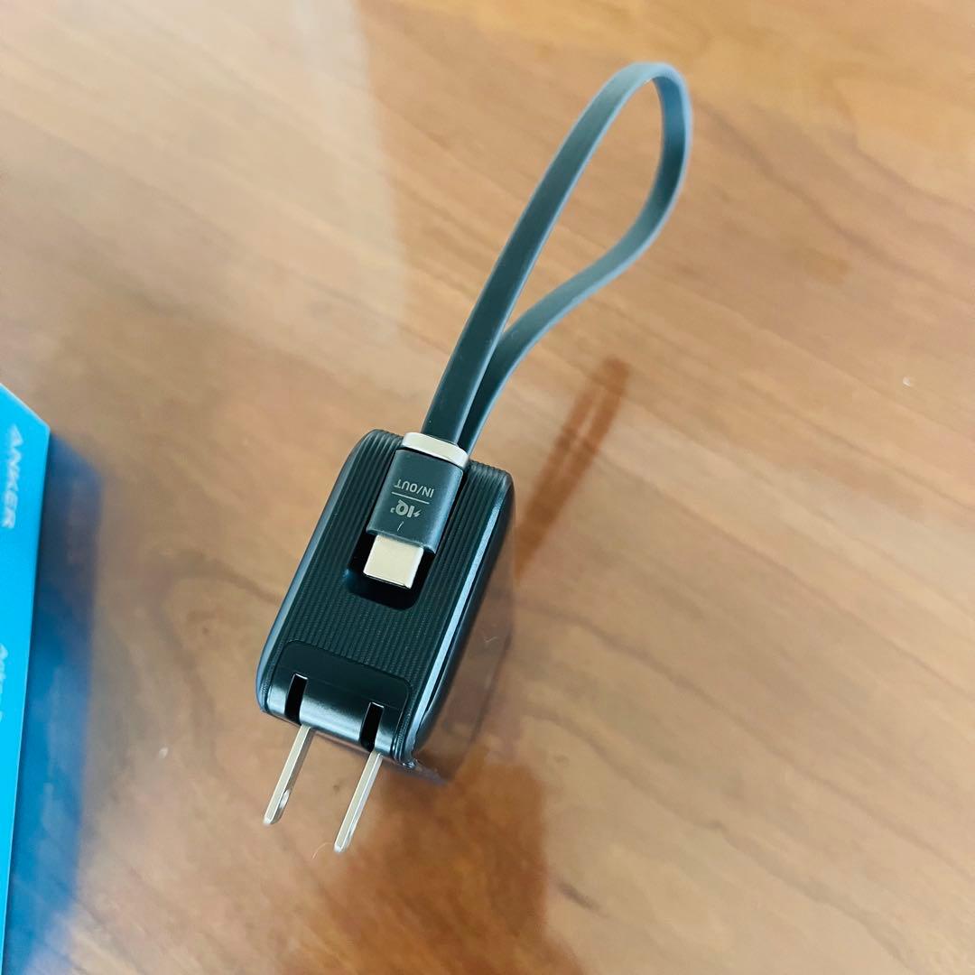 ANKER Power Bank 10000mAh USB-Cケーブル内臓