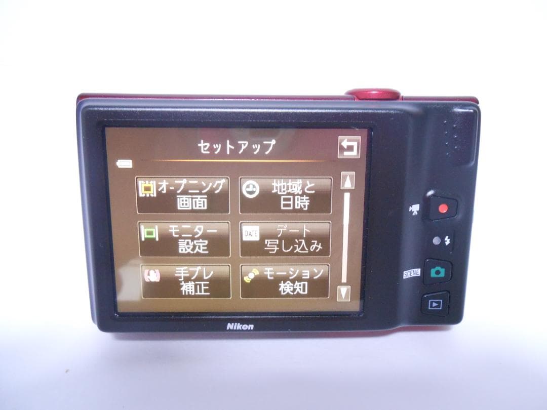 【お値下げ歓迎・美品】 Nikon COOLPIX S6100 レッド