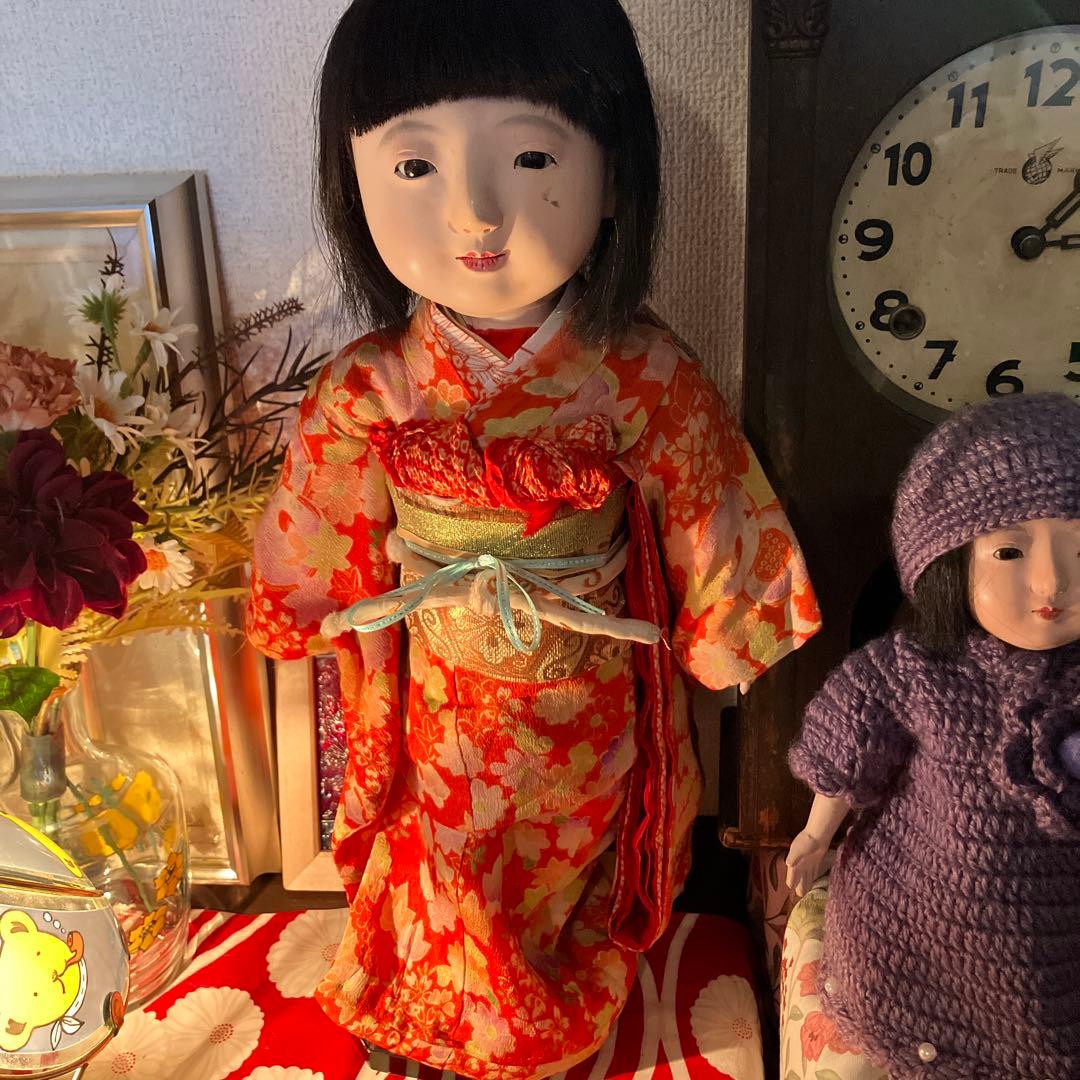 市松人形・銘柄光月2体セット(別売り不可)