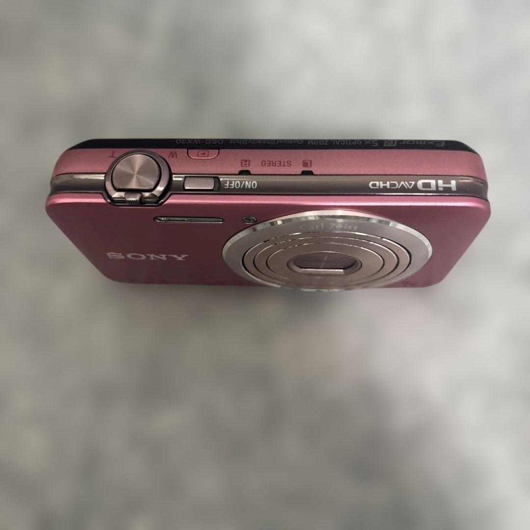 美品　SONY Cyber−Shot WX DSC-WX30 ピンク