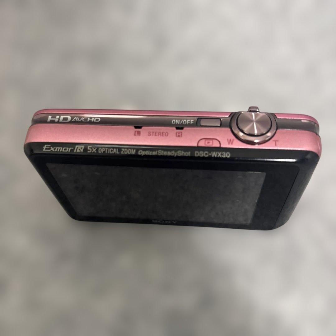 美品　SONY Cyber−Shot WX DSC-WX30 ピンク