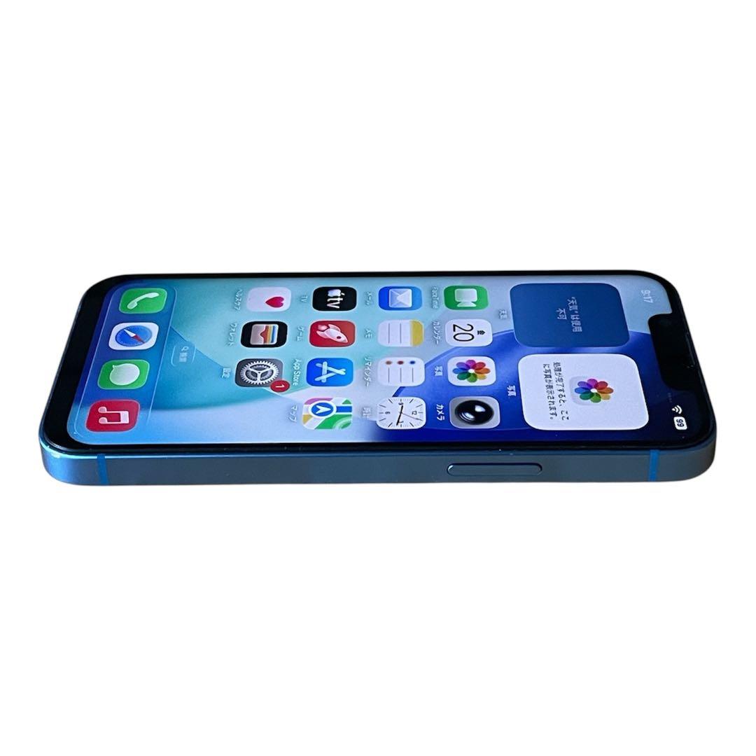 iPhone 13 mini ブルー 128GB SIMフリー 送料無料 美品