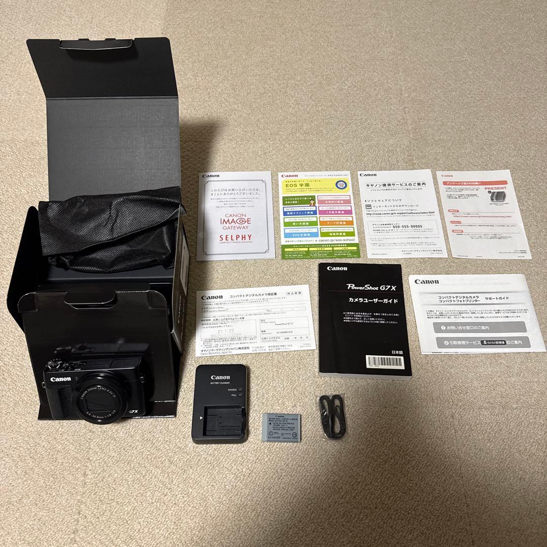 Canon Power Shot G7 X 箱あり 付属品完備 超美品