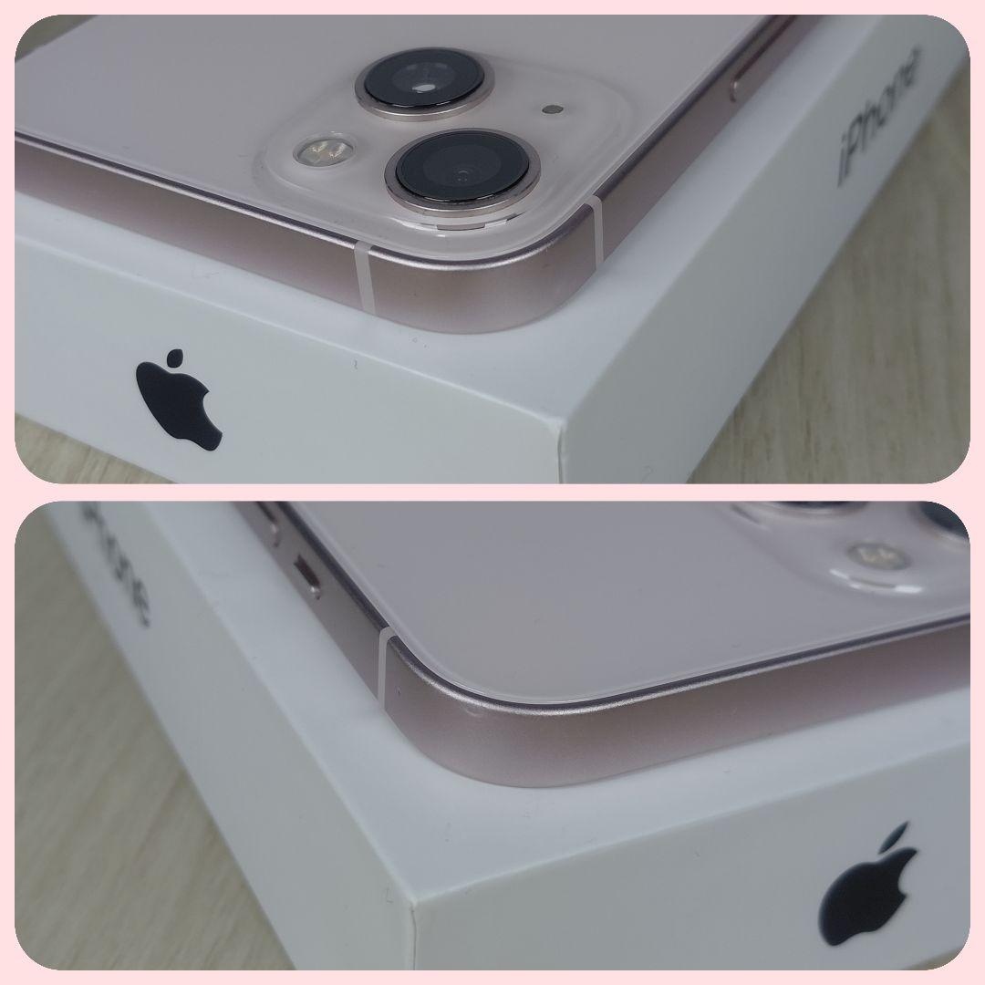 iPhone 13 256GB SIMフリー バッテリー新品100% ピンク