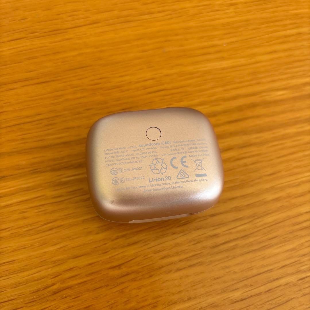 AnkerイヤフォンSoundcore C40i ローズゴールドA3331R
