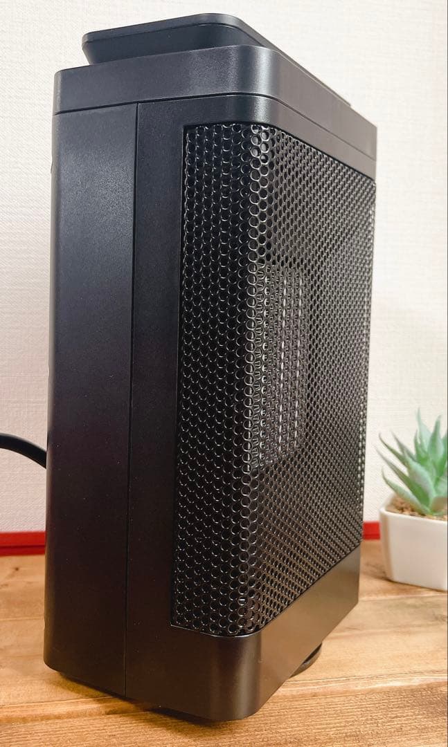 セラミックヒーター 小型 自動首振り 1200W リモコン付き ヒーター 暖房